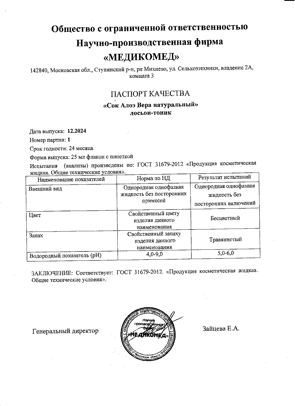 Паспорт №122024